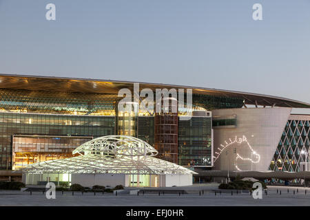 Meydan Race Club (ancien) l'Hippodrome de Nad Al Sheba à Dubaï Banque D'Images