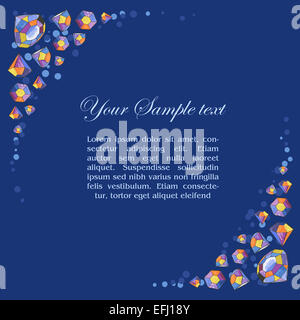 Belle, en forme de losange Banque D'Images