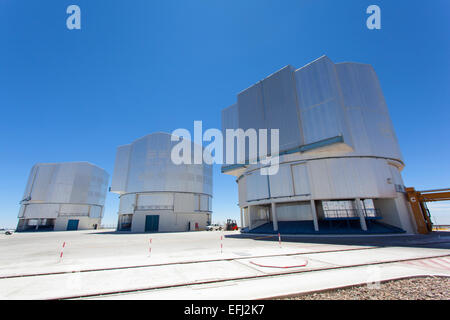 VLT (Very Large Telescope). Cerro Paranal, désert d'Atacama. Le Chili. Banque D'Images