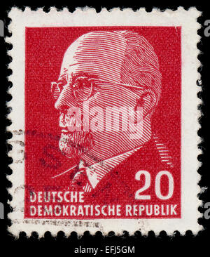 Rda - circa 1961 : poster de timbres en République démocratique ...