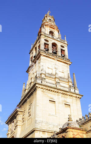 Clocher de la cathédrale (La Mezquita), Cordoue Banque D'Images