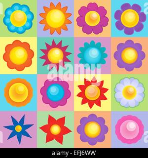 Thème 2 - image Fleur photo illustration. Banque D'Images