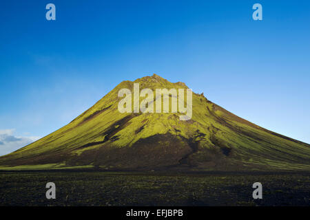 Dormant Maelifell vulcano, Islande Banque D'Images