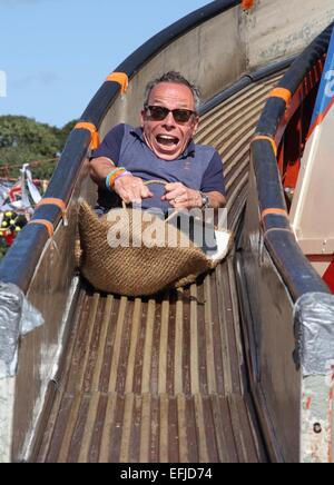 Camp Bestival 2014 - Jour 4 : où : Warwick Davis, Lulworth Royaume-uni Quand : 03 août 2014 Banque D'Images