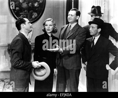 GEORGE E. STONE, GLENDA FARRELL, BARTON MACLANE, blonde aventureuse, 1937 Banque D'Images