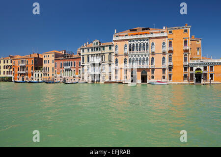 Palazzo Barbarigo della Terrazza, le Grand Canal, Venise, Italie Banque D'Images