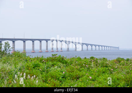 Le pont reliant le Nouveau-Brunswick et l'Île du Prince Édouard
