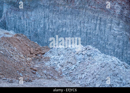 La kaolinite mine en y Lyubashenko, Iran Banque D'Images