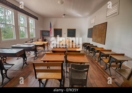 Harris École dans le Village du patrimoine du comté de Pinellas Banque D'Images