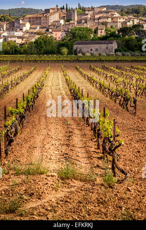 Village de Carses dans les vignobles du Var provence verte 83 france Banque D'Images