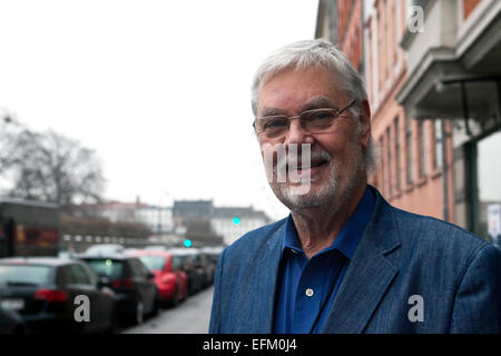 Copenhague, Danemark, Février 06, 2015 : l'icône de jazz danois, Jesper Thilo, photographié lors de son concert à JAZZCUP à Copenhague, qui a débuté l'WINTERJAZZ festival 2015. M. Thilo a joué avec des noms comme Miles Davis, Hank Jones, Ben Webster, Roy Eldridge et Coleman Hawkins Banque D'Images