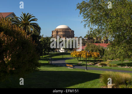 Palais des beaux arts, Bernard Maybeck, letterman digital Arts Center, le Presidio, Presidio, à San Francisco, Californie Banque D'Images