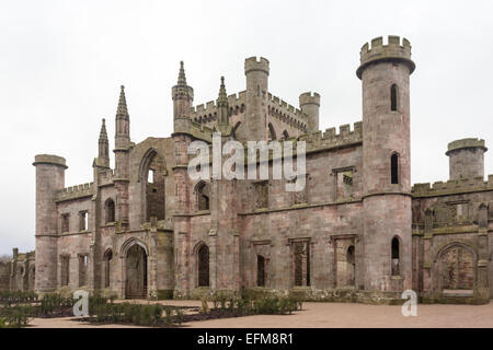 Château ruiné d'élévation arrière Lowther Banque D'Images