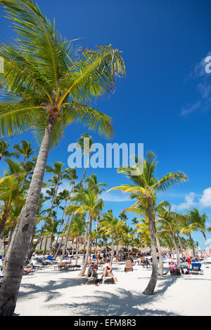 République dominicaine. Secrets Royal Beach complexe réservé aux adultes à Punta Cana, sur la côte est. 2015. Banque D'Images