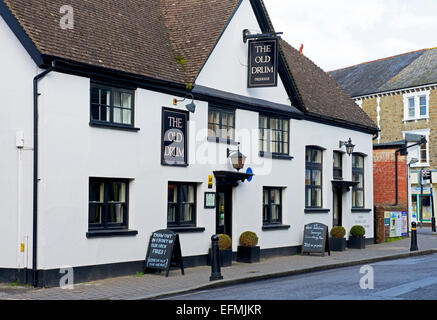 Le vieux tambour pub à Petersfield, Hampshire, Angleterre, Royaume-Uni Banque D'Images