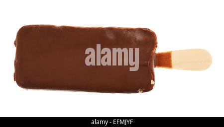 Chocolat glace vanille bar Banque D'Images
