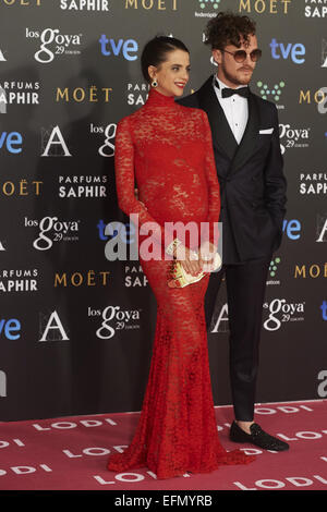 Madrid, Espagne. 7 Février, 2015. Macarena Gomez est allé(e) à Goya Cinema Awards 2015 au Centro de Congresos Príncipe Felipe le 7 février 2015 à Madrid, Espagne Crédit : Jack Abuin/ZUMA/Alamy Fil Live News Banque D'Images