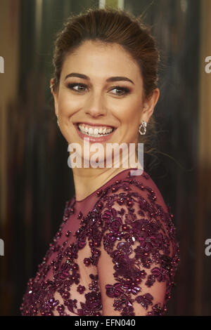 Madrid, Espagne. 7 Février, 2015. Blanca Suarez est allé(e) à Goya Cinema Awards 2015 au Centro de Congresos Príncipe Felipe le 7 février 2015 à Madrid, Espagne Crédit : Jack Abuin/ZUMA/Alamy Fil Live News Banque D'Images