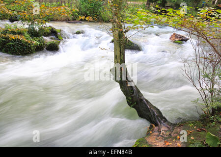 Psyrtskha river, New Athos, Abkhazie, Géorgie Banque D'Images