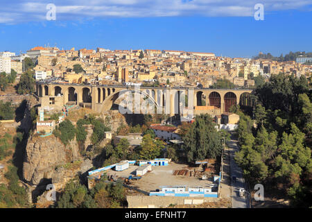 Pont Sidi Rached, Constantine, Algérie Banque D'Images