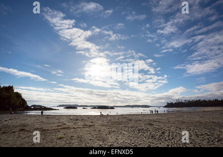 Amérique du Nord, Canada, Colombie-Britannique, île de Vancouver, Tofino, MacKenzie Beach Banque D'Images