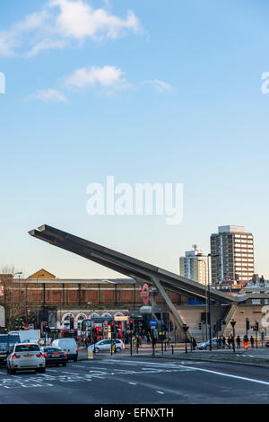 La gare routière de Vauxhall, Lambeth, maintenu par Transport for London Banque D'Images