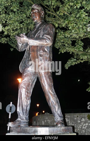 MICHAEL COLLINS STATUE West Cork Irlande Banque D'Images