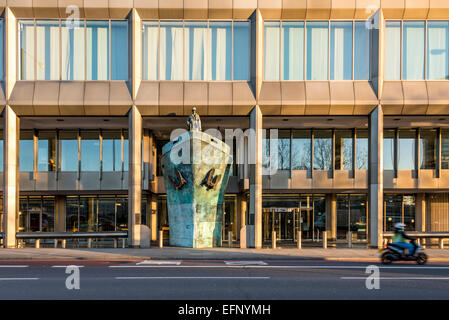 Accueil de l'Organisation maritime internationale (OMI) 4 Albert Embankment, London, une agence des Nations Unies Banque D'Images