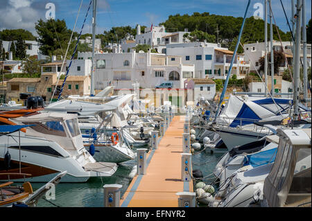 Port de plaisance de Cala D'Or Banque D'Images