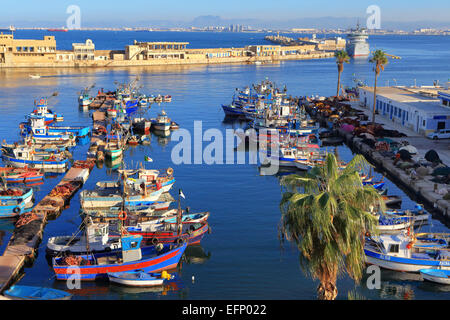 Port, Alger, Alger, Algérie Province Banque D'Images