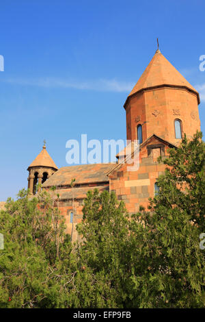 Église de la Sainte Mère de Dieu (St. Astvatzatzin), Khor Virap, Province d'Ararat, l'Arménie Banque D'Images