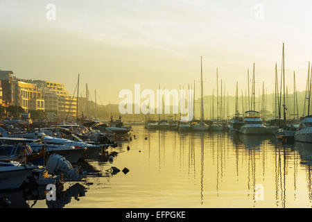 Msida Creek Harbour, La Valette, Malte, Méditerranée, Europe Banque D'Images