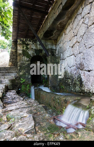 Deia est un petit village situé dans les montagnes Tramuntana sur la côte nord-ouest de Majorque Banque D'Images