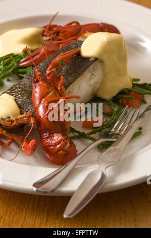 Le restaurant Riverside,West Bay, Dorset, UK,qui se spécialise dans les fruits de mer pêchés localement. Un poisson Crustacés restaurants britanniques Banque D'Images