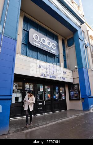 Entrée de la salle de concerts O2 ABC Glasgow en Ecosse Banque D'Images