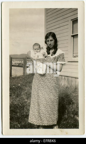 Le Canada. Dec 12, 2014. CIRCA 1930 : Reproduction d'une ancienne photo montre © Igor Golovniov/ZUMA/ZUMAPRESS.com/Alamy fil Live News Banque D'Images