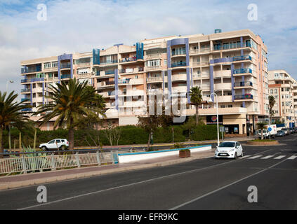 Logement Appartement autonome de Melilla ville état territoire espagnol en Afrique du Nord, Espagne Banque D'Images