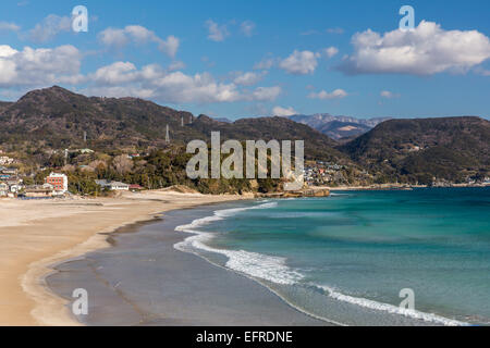 Shirahama Beach, Shimoda, Shizuoka, Japon Banque D'Images