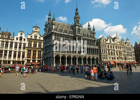 Grand Place à Bruxelles, Belgique Banque D'Images