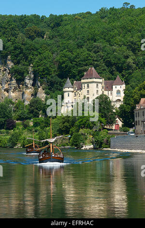 Dordogne, La Roque Gageac, France Banque D'Images