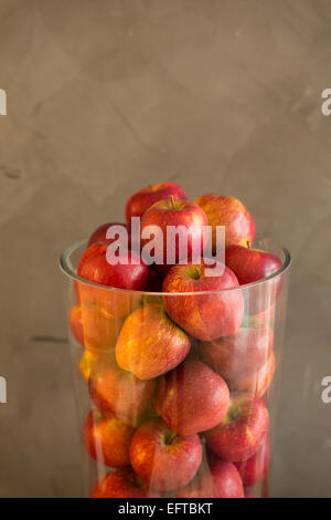 Pommes rouges Banque D'Images