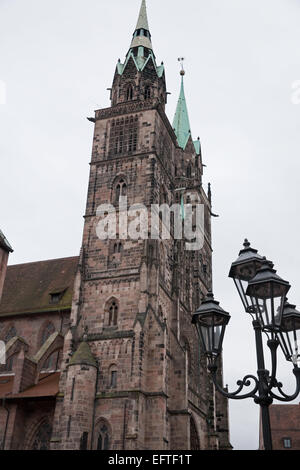 St Peters Cathedral in Nuremberg, Allemagne Banque D'Images