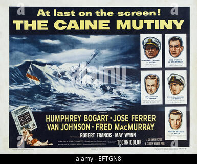 The Caine Mutiny - Movie Poster Banque D'Images