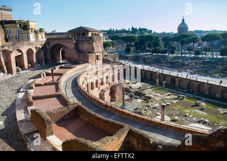 Mercati di Traiano. Rome, Italie Banque D'Images