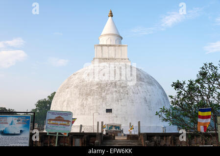 Yatala Wehera, Tissamaharama, au Sri Lanka. Banque D'Images