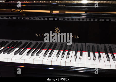 Clavier de piano. Banque D'Images