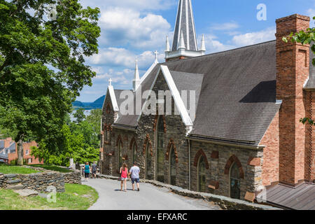 St Pierre de l'église catholique romaine dans la ville historique de Harpers Ferry, Harpers Ferry National Historical Park, West Virginia, USA Banque D'Images