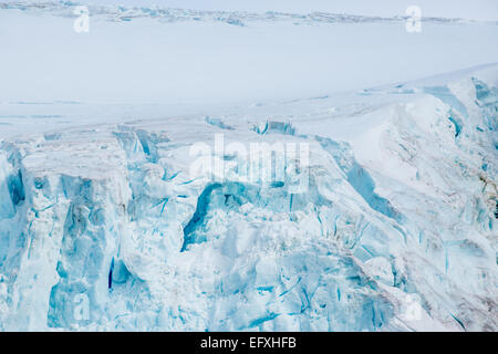 Glacier à Hope Bay, île de la Trinité, Péninsule Antarctique Banque D'Images