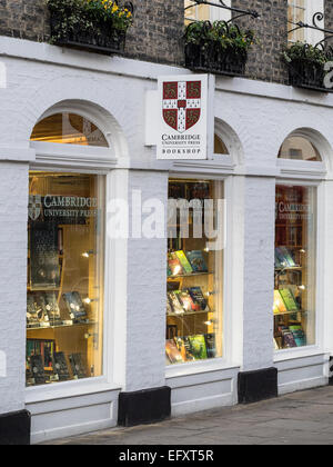 La Cambridge University Press librairie dans le centre de Cambridge UK Banque D'Images