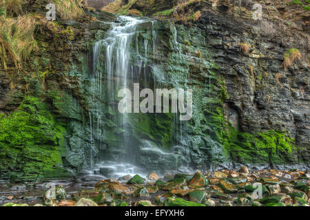 Kimmeridge Bay Cascade Kimmeridge Dorset England UK Banque D'Images